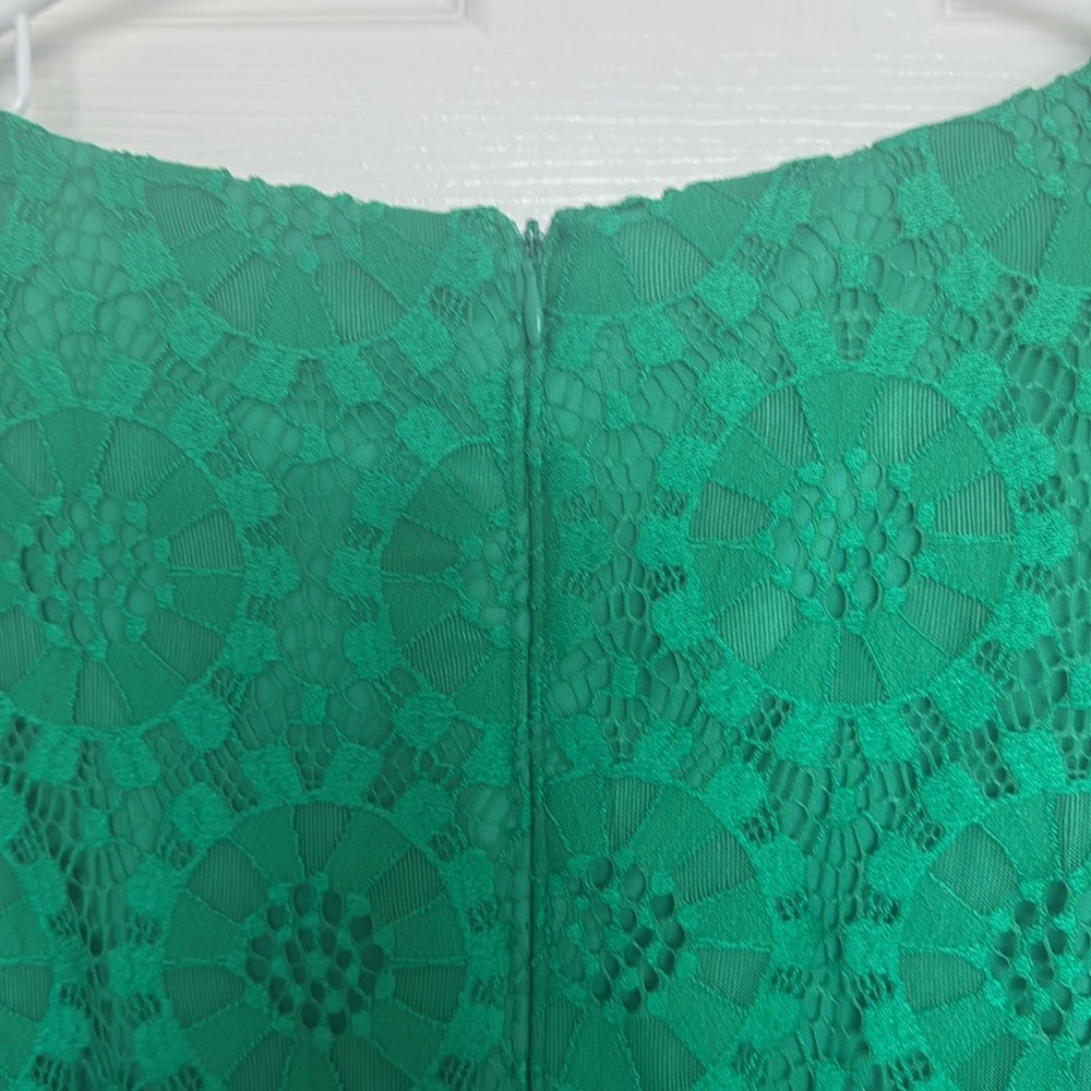 Eliza J Vibrant Green Lace Dress - Picture 6 of 7